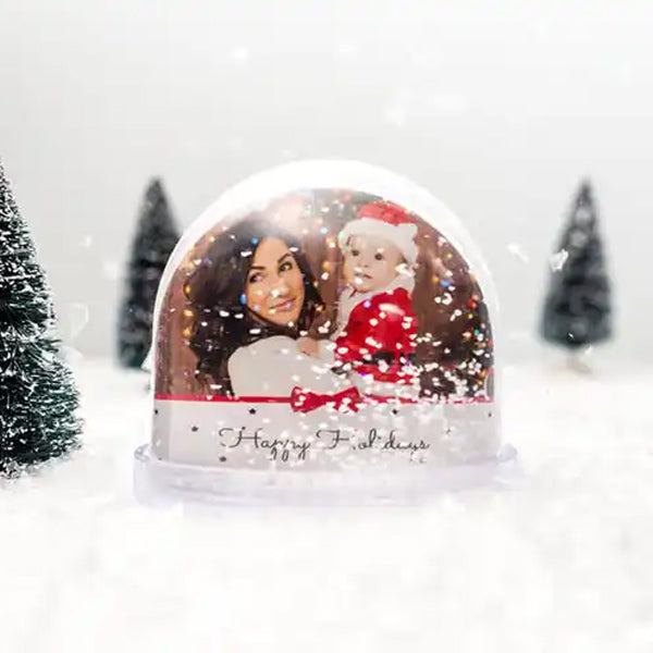 Adorno navideño esfera de nieve para sublimar 🎅🏻🎄