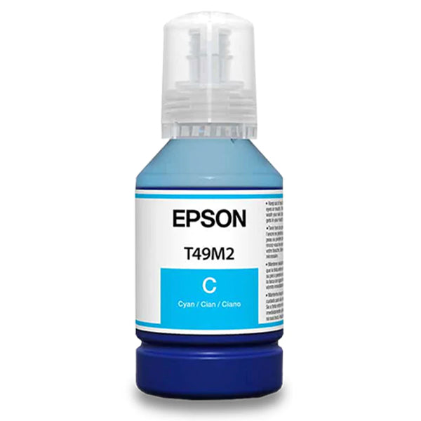 Botella de Tinta Cyan de Sublimación Epson T49M 140ml
