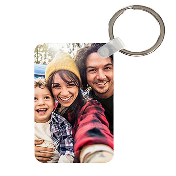 Llavero de MDF Rectángulo para sublimar (Ambos lados)