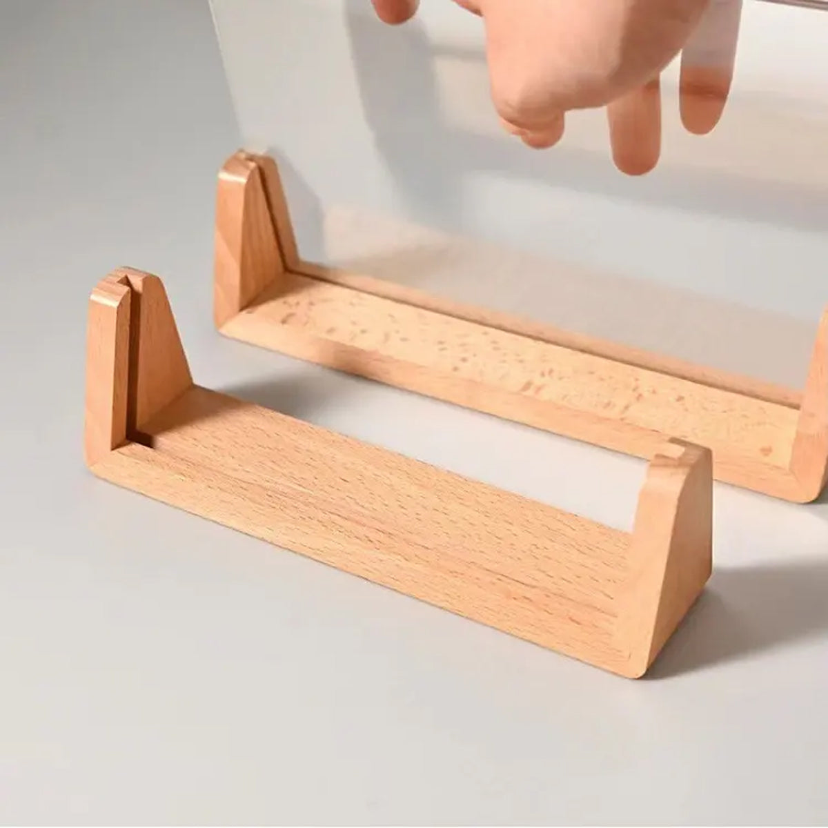 Marco acrílico con base de madera para sublimar (Horizontal)