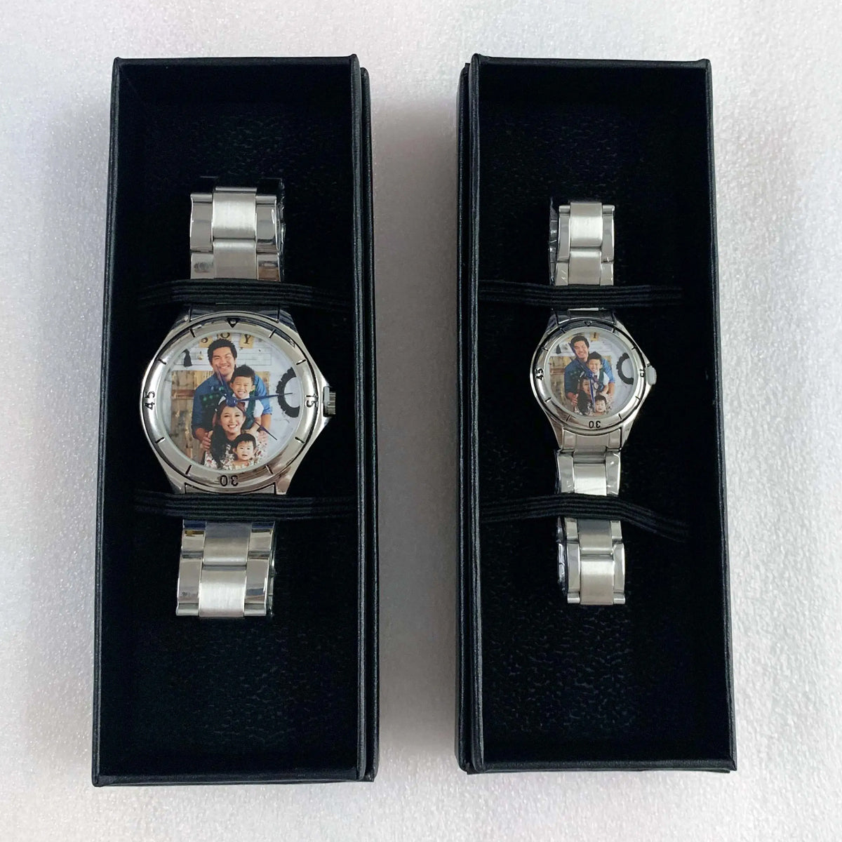 Reloj de mano metálico para sublimar (Hombre y Mujer)