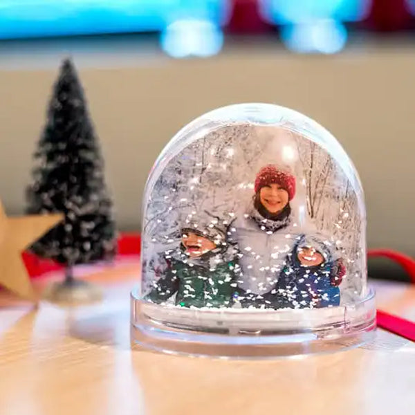 Adorno navideño esfera de nieve para sublimar 🎅🏻🎄