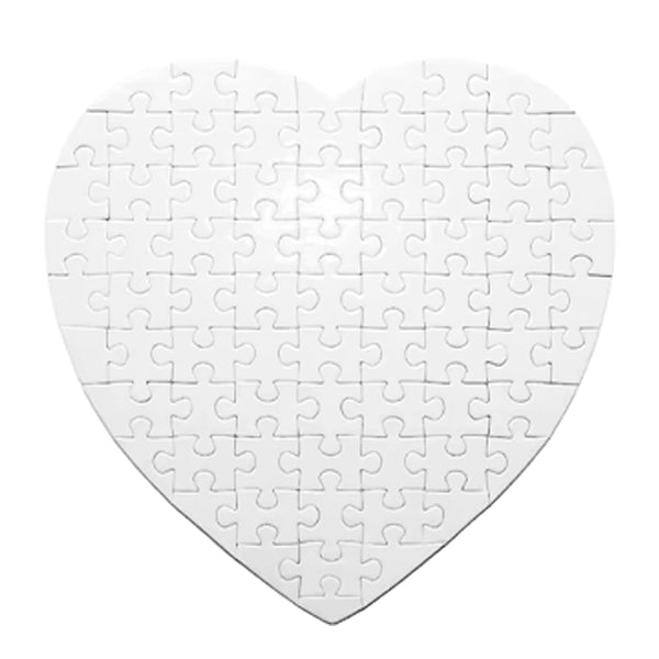 Rompecabezas para sublimar (Forma Corazón)