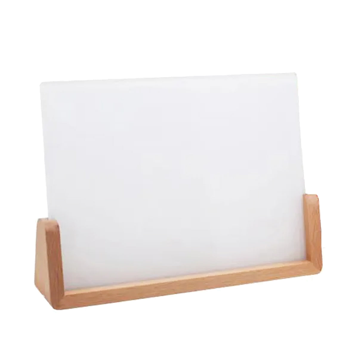 Marco acrílico con base de madera para sublimar (Horizontal)