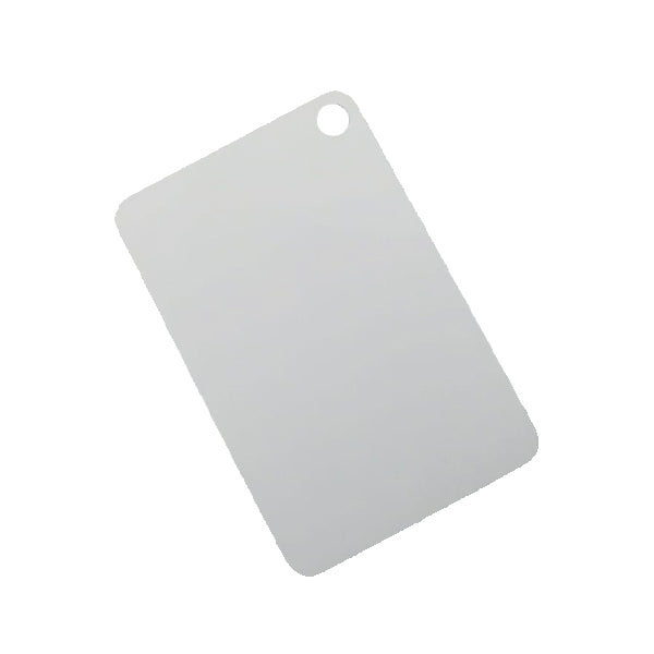Plaquita de aluminio para sublimar forma rectangulo