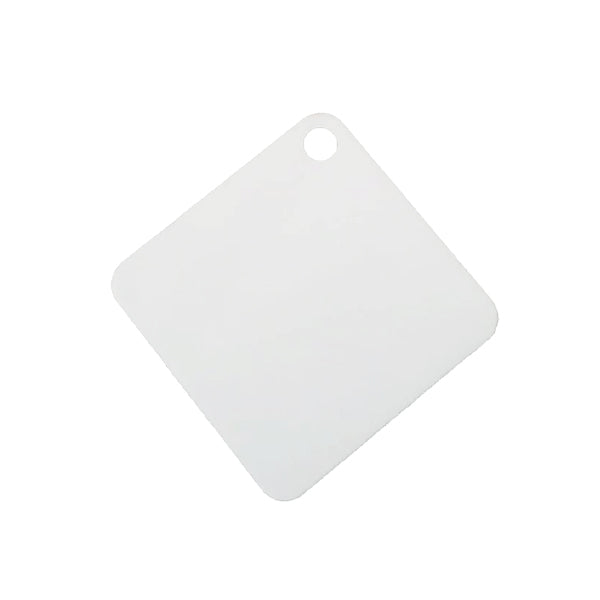 Plaquita de aluminio para sublimar forma rombo