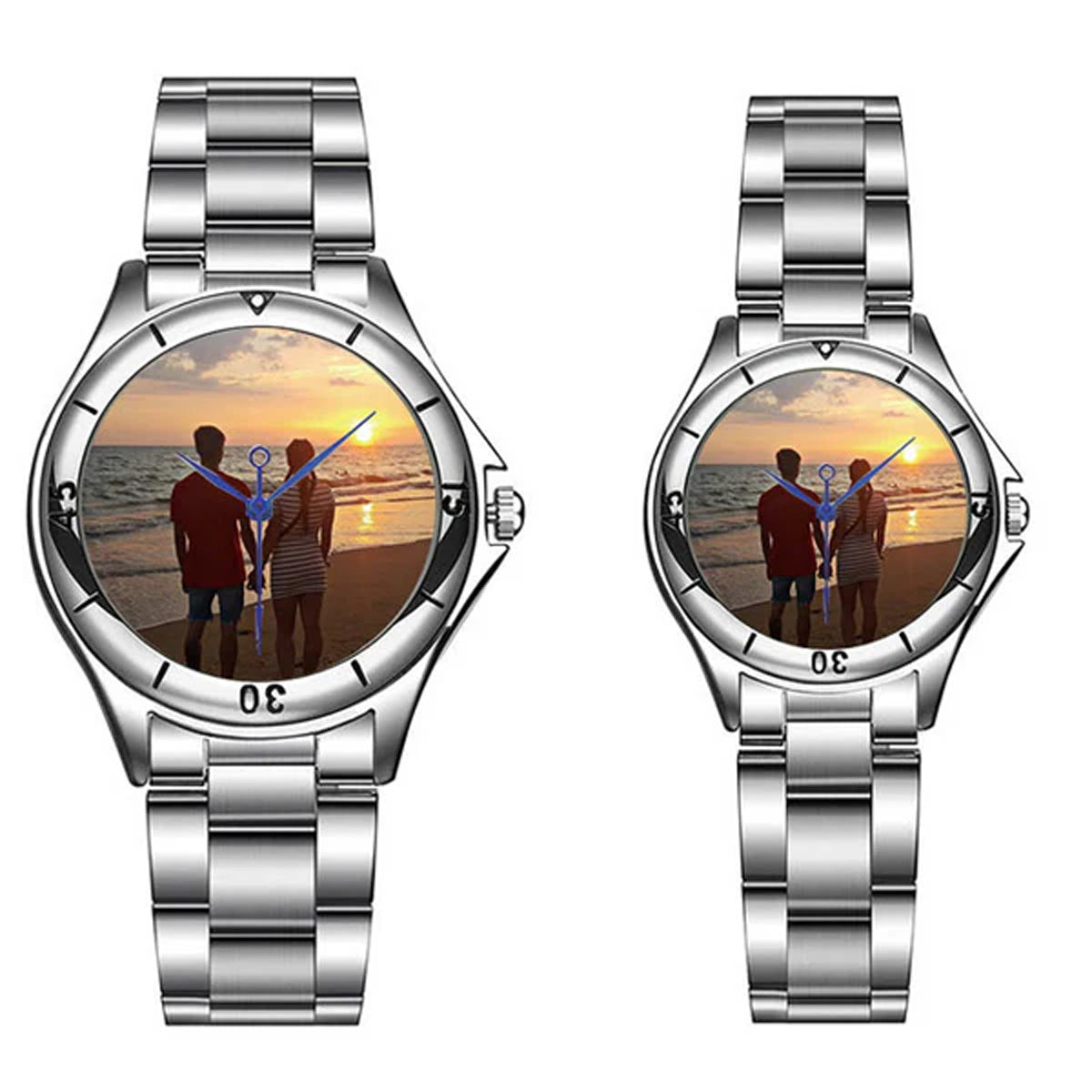 Reloj de mano metálico para sublimar (Hombre y Mujer)