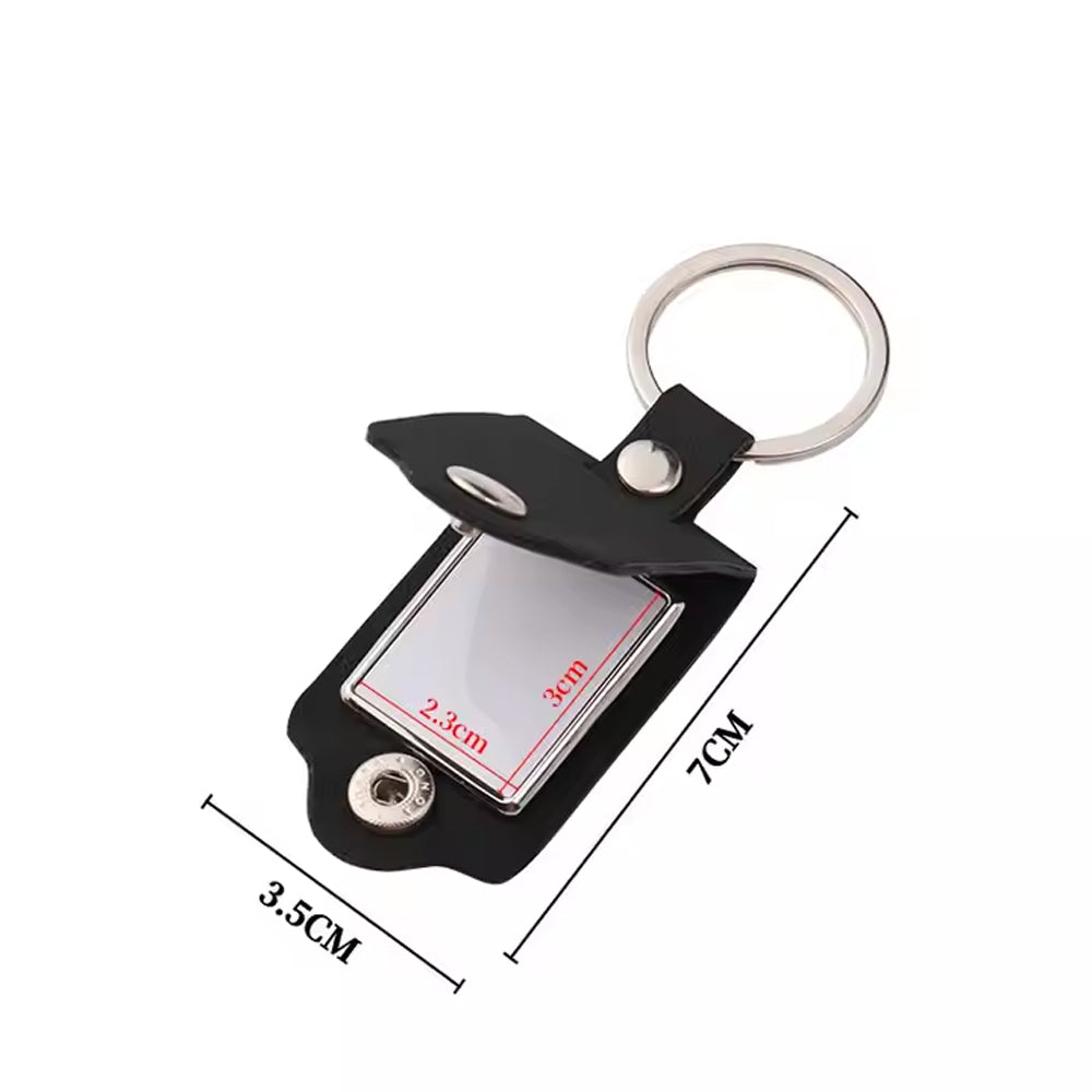 Mini Llavero Álbum sublimable (Negro)