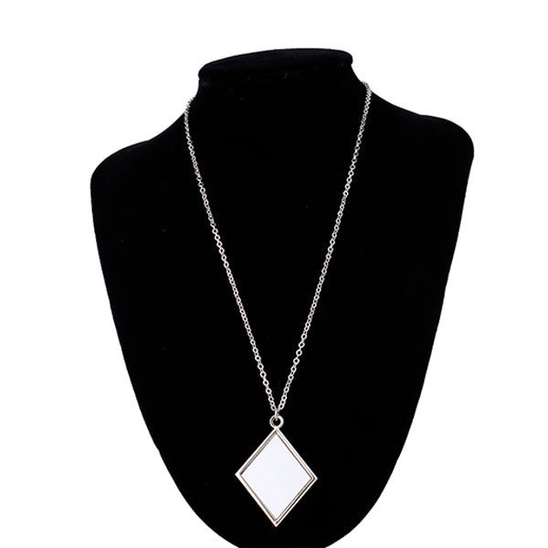 Collar de metal en forma de Gota para sublimar