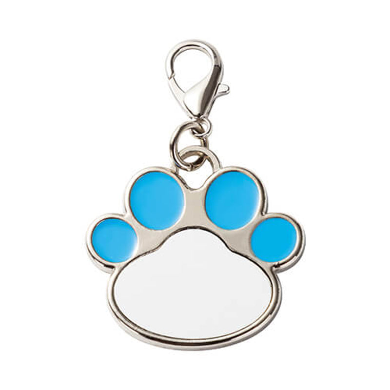 Placa para mascota para sublimar con forma de huella
