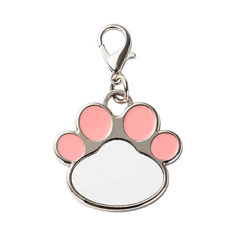 Placa para mascota para sublimar con forma de huella