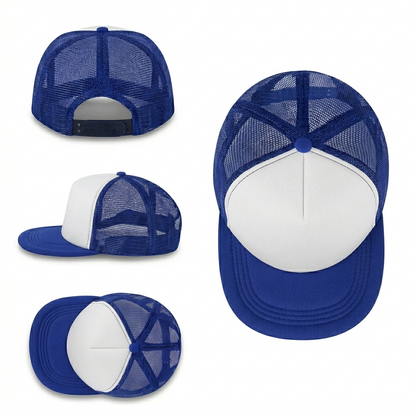 Gorra visera plana para Sublimar Adulto (Azul)