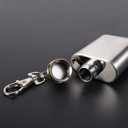 Llavero Mini Petaca para sublimar 1oz (Grabado laser también)