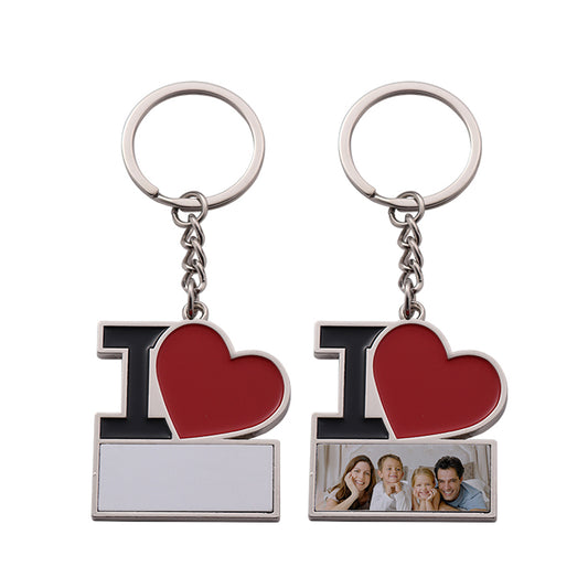 Llavero sublimable I LOVE