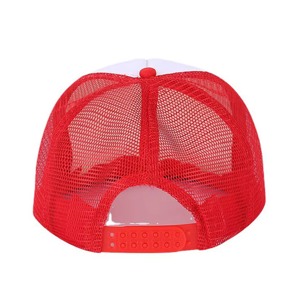 Gorra visera plana para Sublimar Adulto (Rojo)