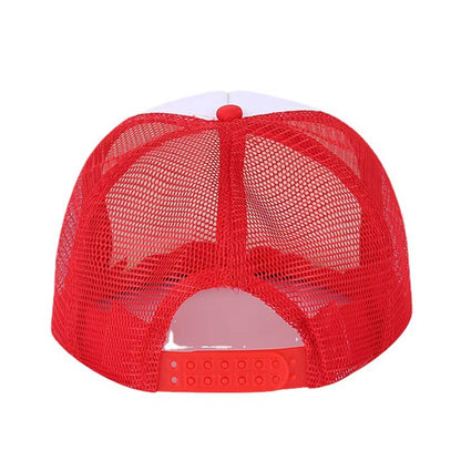 Gorra visera plana para Sublimar Adulto (Rojo)