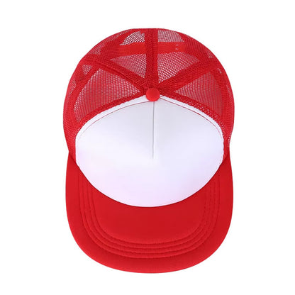 Gorra visera plana para Sublimar Adulto (Rojo)