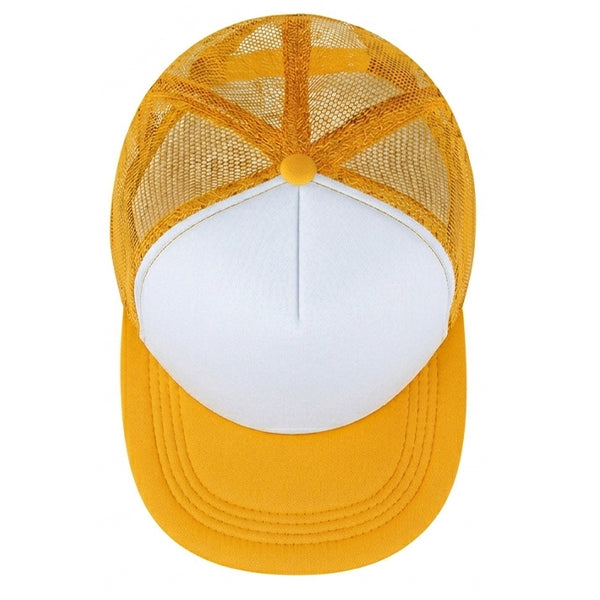 Gorra visera plana para Sublimar Adulto (Amarillo)