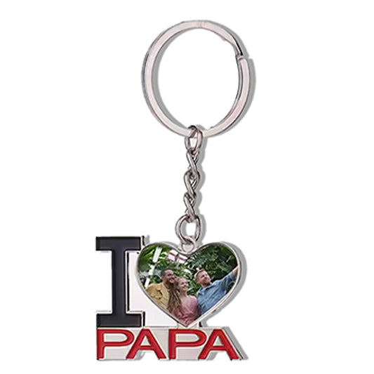 Llavero para sublimar (i love papa)