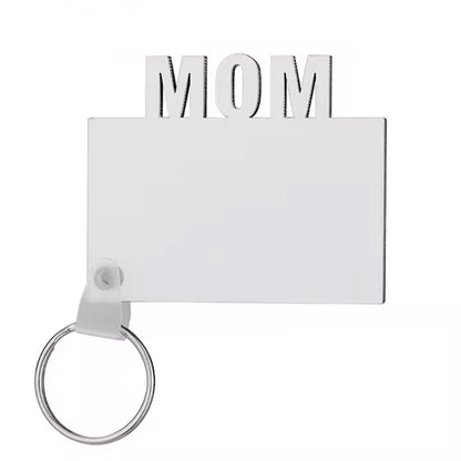 Llavero de MDF Cuadrado para sublimar ambos lados (MOM)