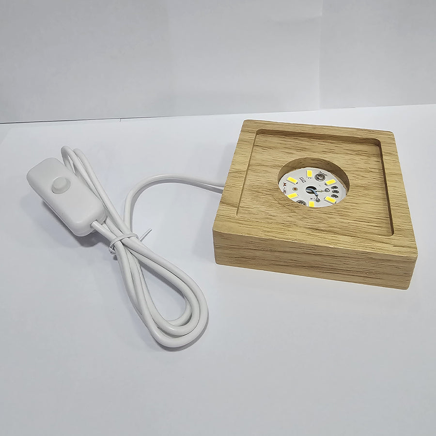 Lampara Led Cubo para sublimar o Vinil
