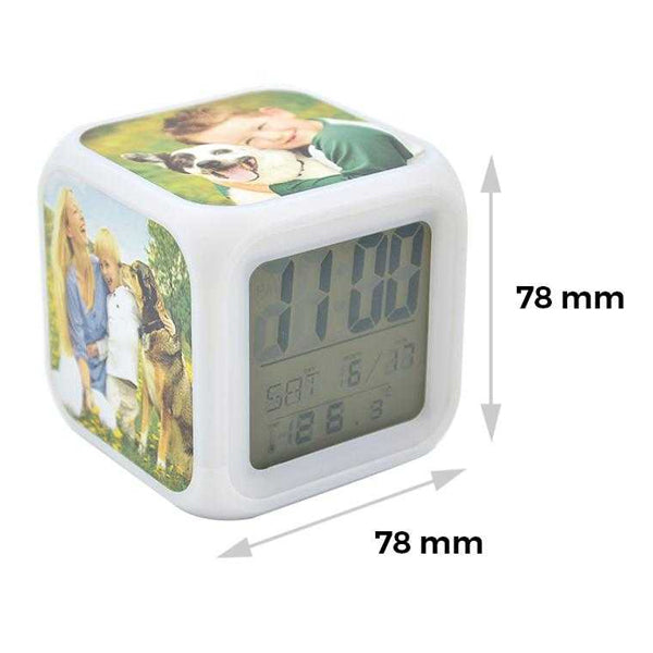 Reloj de cubo Led / Luces para sublimar