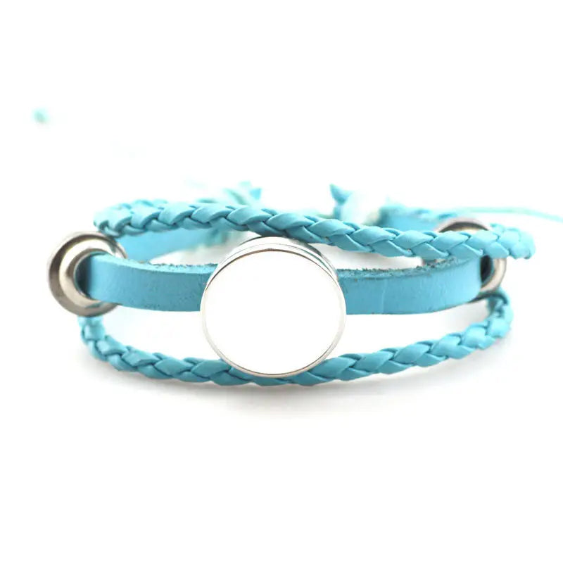 Pulsera de cuerina para sublimar Unisex